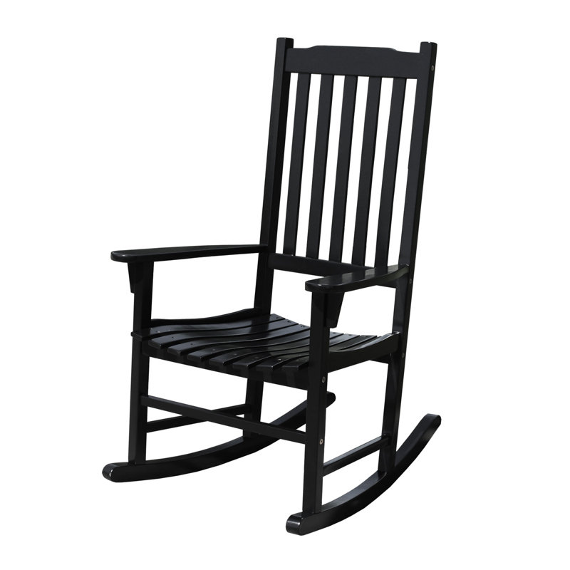 Chaise berçante Northbeam, Noir