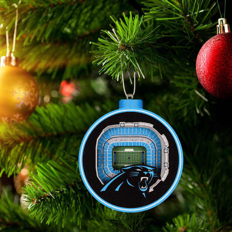 Ornements NFL 3D Stadiumview, Panthers de Caroline