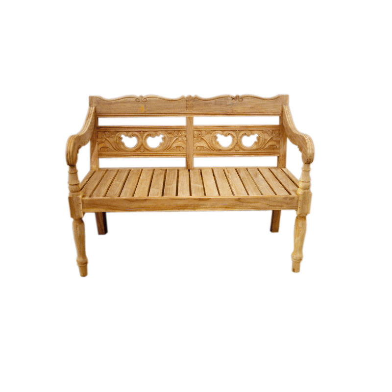 Banc de jardin teck Proulx