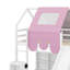 Lit mezzanine simple avec tente-745555564