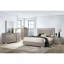 Mobilier de chambre à coucher de style contemporain avec finition UV et commode chromée 1Pc-1671148341