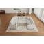 Canapé-lit modulaire convertible en U de 107,1 po pour salon, beige-617689996