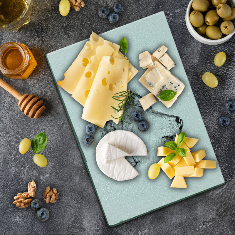 Planche à découper en verre trempé Ambesonne