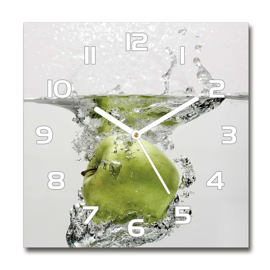 Analoge Wanduhr Apple under Water 60 cm Geräuschlos