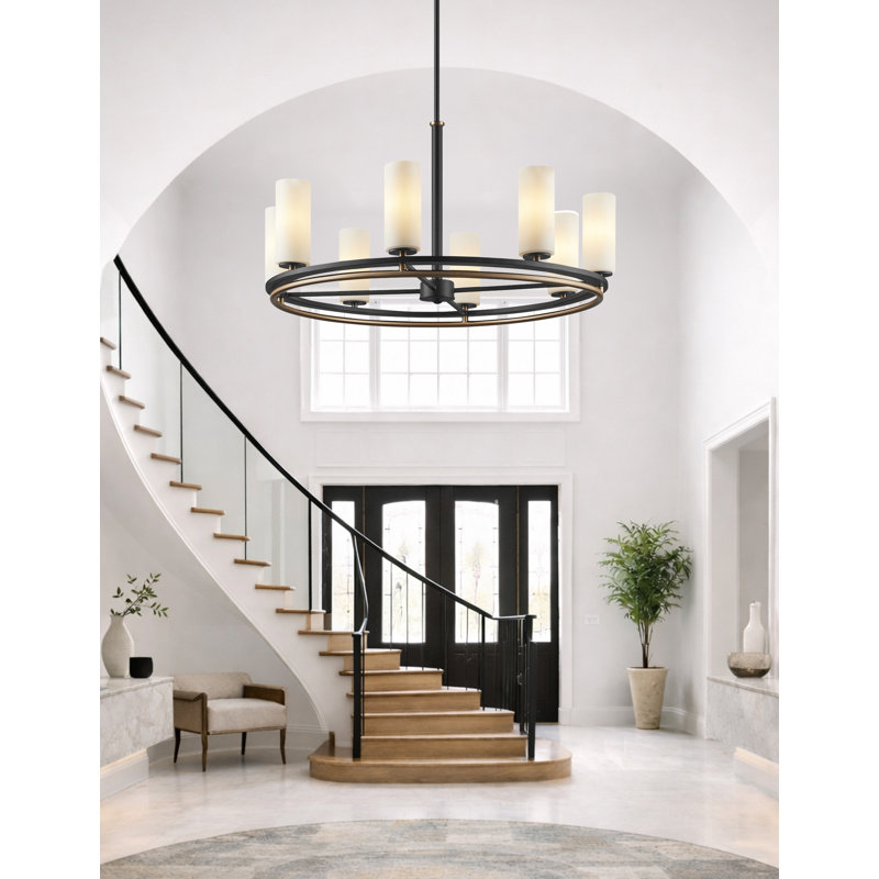 Fusion - Lustre Tilburg - l 32,5 po x 18 po, L 32,5 po x 18 po