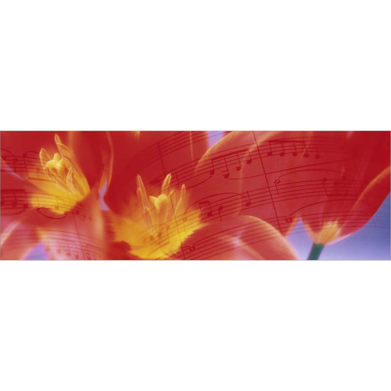 Décoration murale tulipes