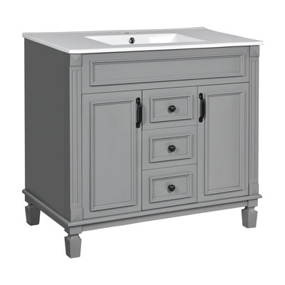 Meuble-lavabo simple