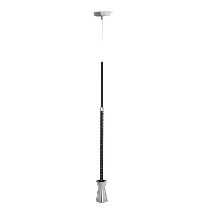 G+T Suspension Lamp, Polished Nickel
