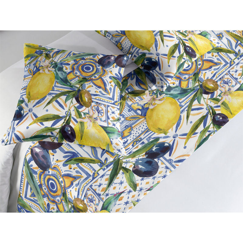 Ensemble de chemin de lit Ambesonne Citrus Nature Vibes