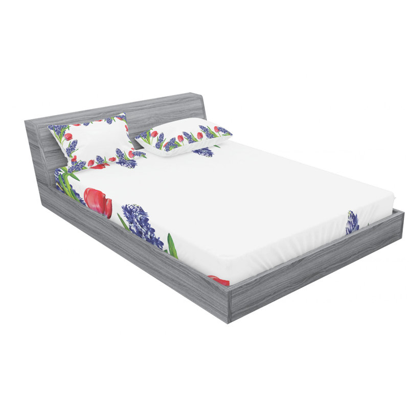 Sheet Set, Queen Sheet Set + Fitted Sheet + 2 Pillowcases