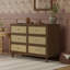 Marin with Cane 6 Drawer Dresser-916895817