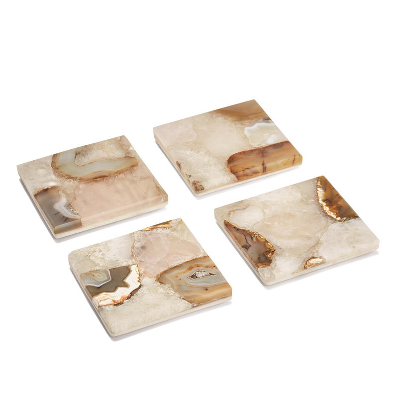 Square 4 Piece Coaster Set