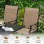 Fauteuil de patio pivotant à haut dossier-331702151