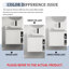 Meuble-lavabo mural avec lavabo en céramique blanche-1333522087