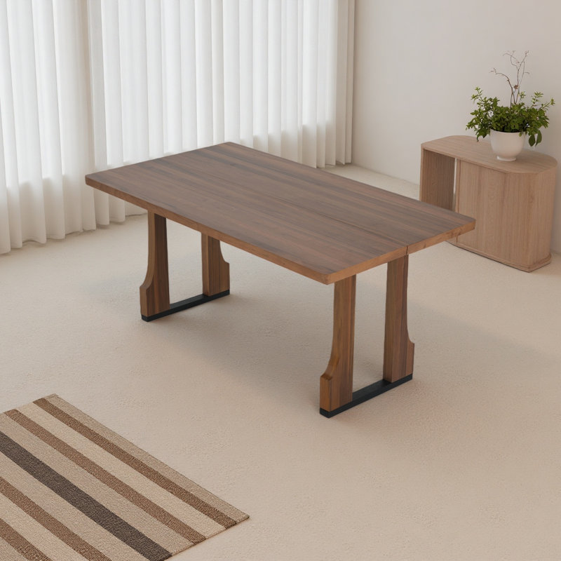 Table de salle à manger 63 ", Noyer