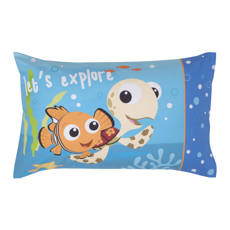 Nojo Finding Nemo Let's Explore Toddler Collection Disney/Pixar Toddler Bedding Set