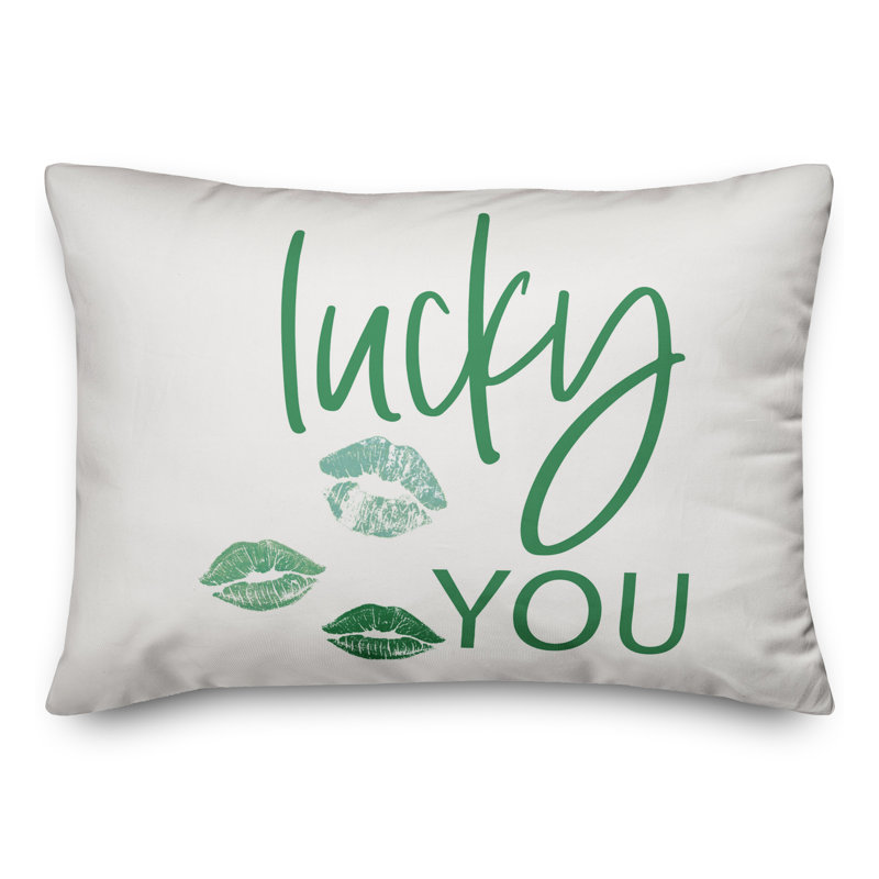 Housse de coussin rectangulaire en polyester 