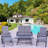 43.62'' Wide Powder Coated Aluminum Loveseat