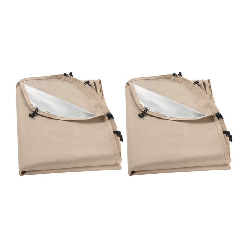 Sun Shade Sail Canopy Covers, Fit for 6 x 6 ft Screen House Tent, Sun Protection, 5.51 x 5.71 ft 300D Oxford Silver-Coated Fabric(Not Include Tent), for Outdoor Activities, Beige