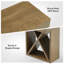 Banc de rangement pour chaussures 55 po