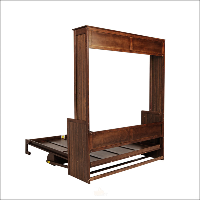 Grand lit escamotable en bois pour grand lit