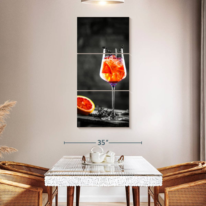 Pop Cocktail, 52" H x 24" W