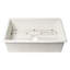 Évier de cuisine encastré en argile réfractaire simple encastrable 32 po x 19 po ABF3219SUD-W-105340627