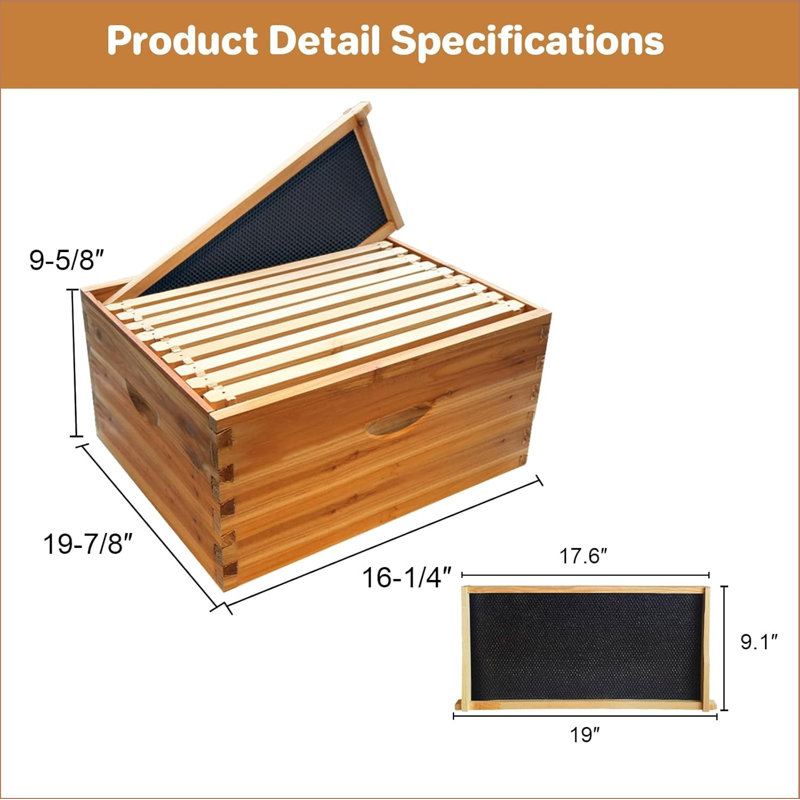 Beekeeping Woodenware, Black