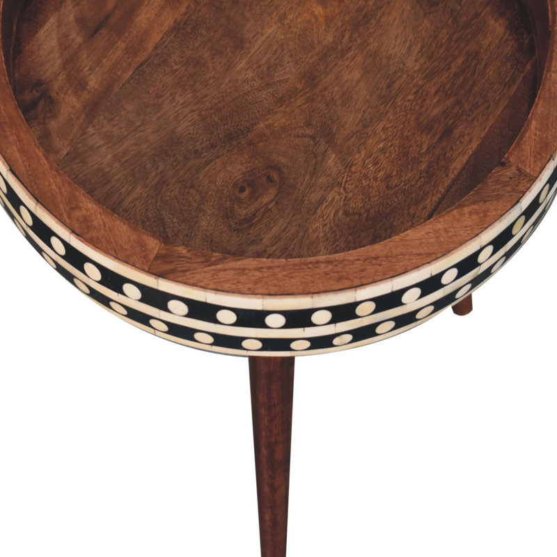 Cristiano Caramel Small Patterned Nordic Style Cristiano