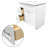 Chrisna 37'' Single Bathroom Vanity with Quartz Top-2107767836