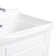 The Renovators Supply Inc. 23.62'' Gloss Square Bathroom Sink with Faucet and Overflow