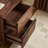 Walnut Coat Rack Drawers Multi - function