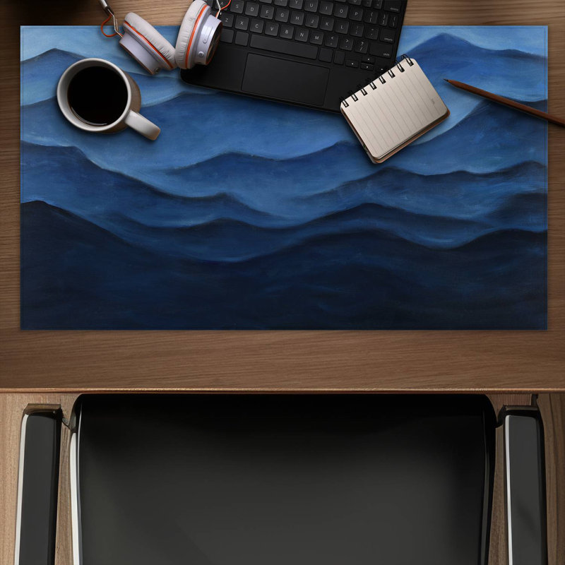 Blue ocean - 14.00"x24.25" Desk mat