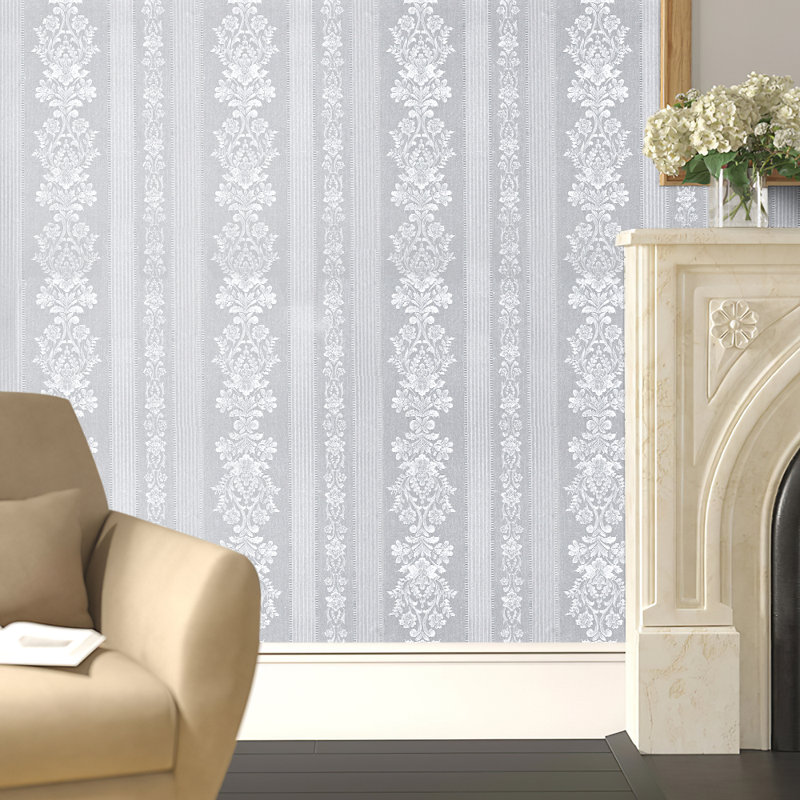 Omer 5m x 45cm Textured Wallpaper Roll