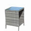 Table basse d'extérieur avec verre trempé transparent-895304908