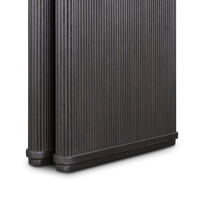 Weston Rotating Desk-Black Parawood