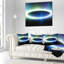 Grand coussin ovale à motif abstrait fractal-29650704-29604354-29604358