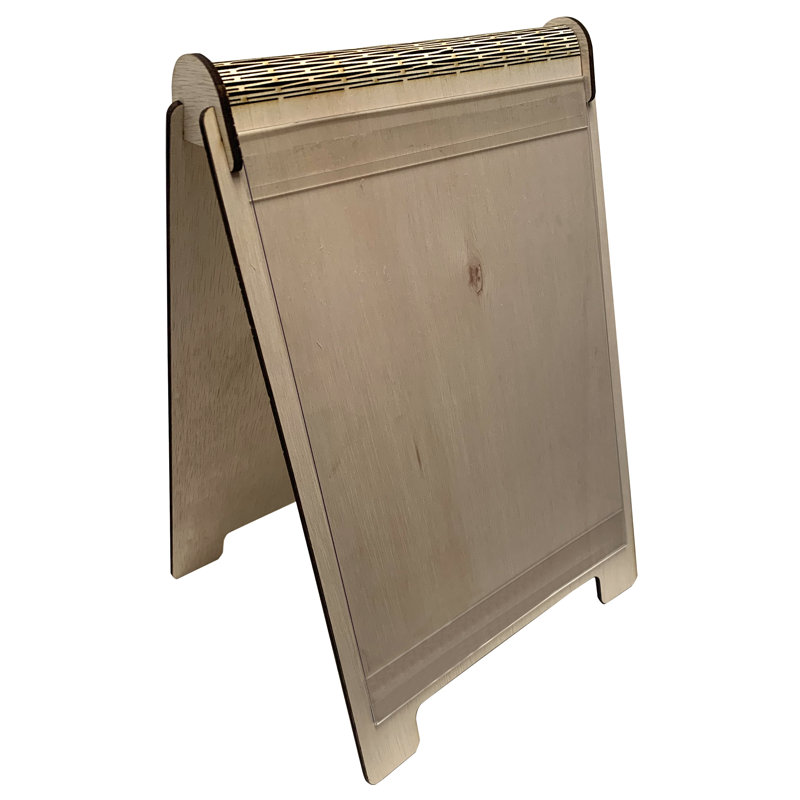 Wooden A-Frame with Pocket