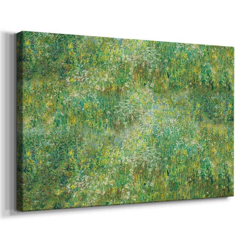 «Vintage Landscape - XCIX» sur toile, Toile tendue, H 13 po x l 19 po x P 1,5 po