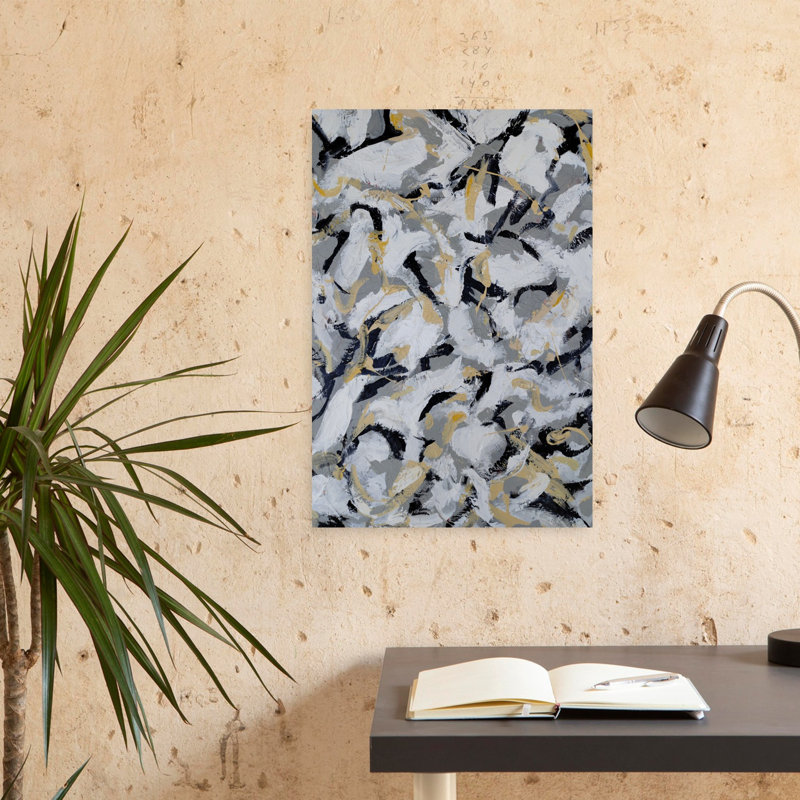 Contemporary Art Abstract Contemporary Wall Art by Michael Cross - Wrapped Canvas Print, 60.96 cm H x 40.64 cm W