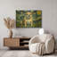 «Bulldog Starry Night» par Rich Monet, art mural en métal doré, 36 po x 24 po-211041718