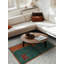 Tapis traditionnel vibrant Gabbeh 4 x 6 avec motifs d'animaux tribaux