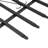 2 Pcs 24*36In Rectangular Black Sturdy Iron Window Guard Window Security Bars