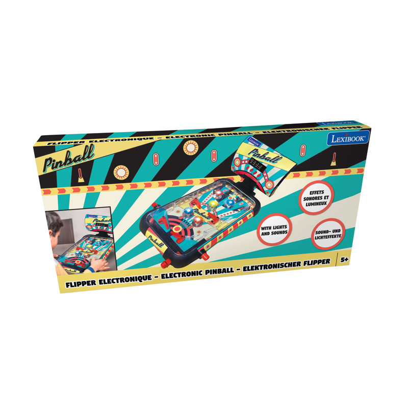 Lexibook 1 Player Battery Powered Pinball Machine