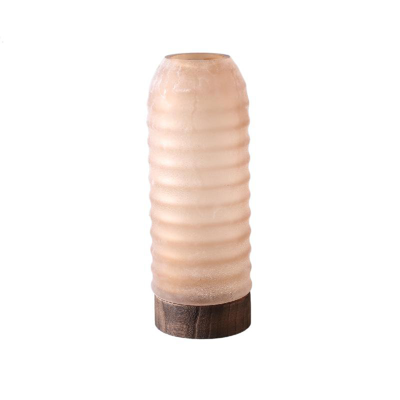 Chasyn Glass Table Vase, Brown, 30cm H x 12cm W x 12cm D
