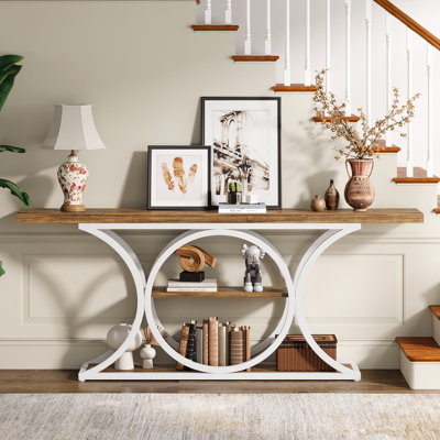 Console de canapé industrielle 62,99 po Juaria