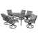 Dorulet Square 6 - Person 66.1" Long Dining Set with Cushions