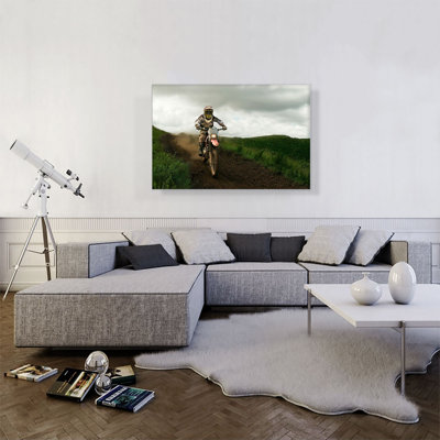 " Dirt Bike Motocross Path "