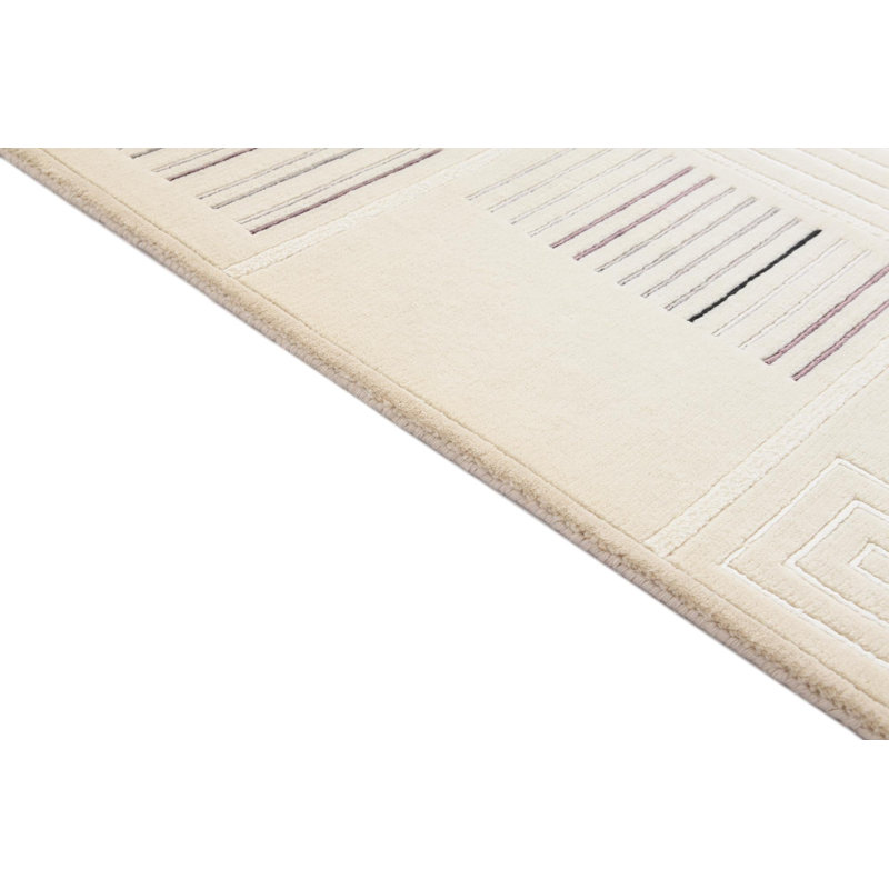Tapis de couloir ivoire
