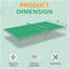 Table de tennis de table pliable et portable 7 * 4Ft-120893747-120893743